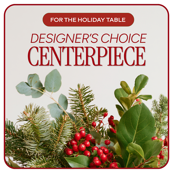 Designer\'s Choice Christmas Centerpiece