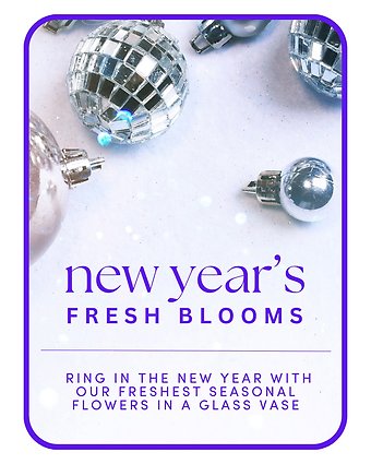 Designer\'s Choice New Year\'s Flowers
