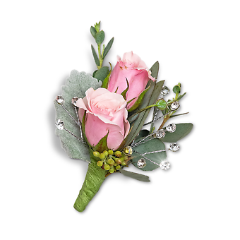 Glossy Boutonniere