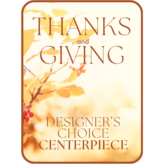 Designer\'s Choice Centerpiece for Thanksgiving